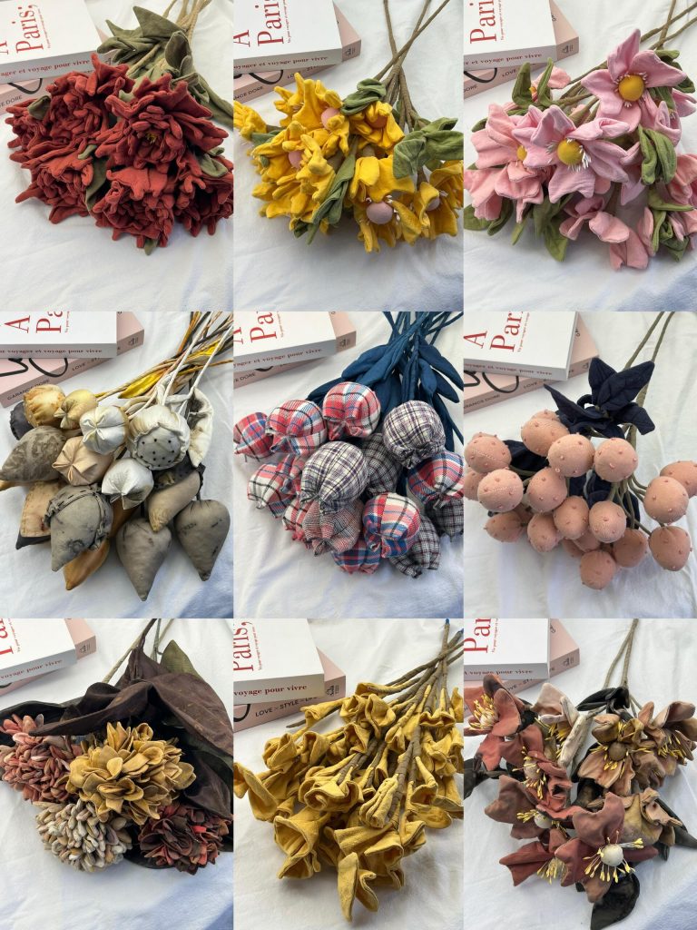 Handmade Fabric Flowers