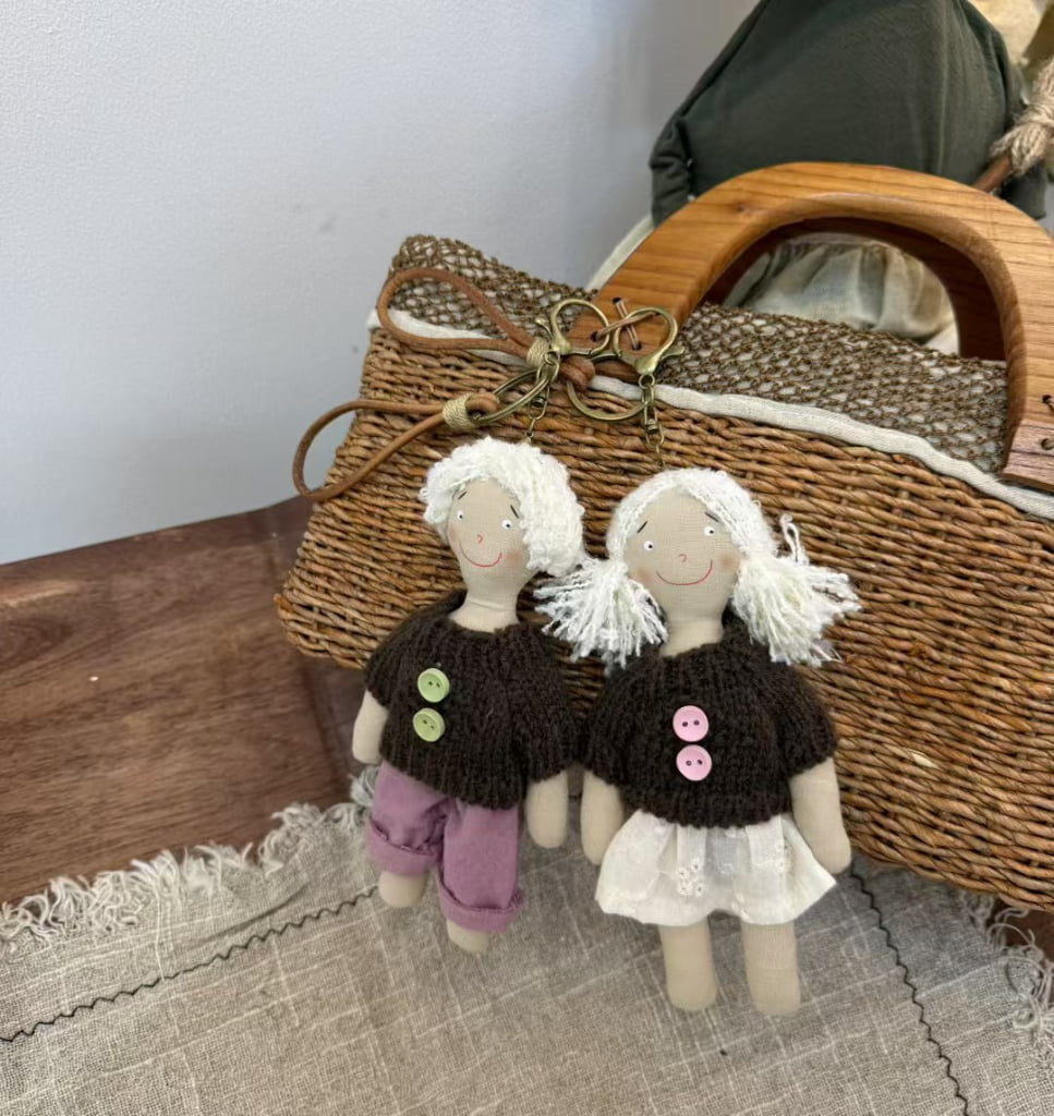 Little Princess/Little Prince Pair Bag Charms