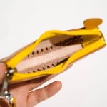 Custom Strawberry Leather Pouches | Mini Fruit Coin Purses & AirPods Cases