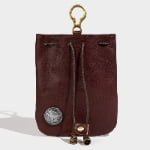 Deconstructed Mini Leather Bag | Vintage Chain Crossbody & Micro Top-Handle Purse