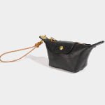 Deconstructed Mini Leather Bag | Vintage Chain Crossbody & Micro Top-Handle Purse