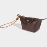 Deconstructed Mini Leather Bag | Vintage Chain Crossbody & Micro Top-Handle Purse