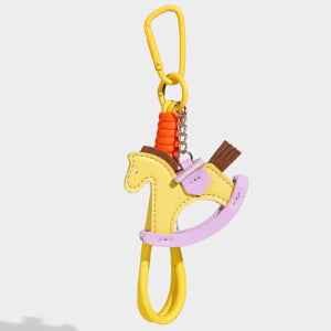Cute Miu Style Rocking Horse Bag Lanyard detail