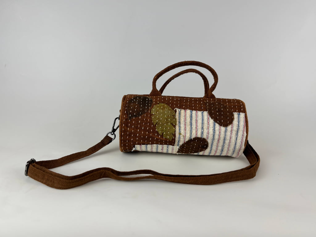 Natural Dyed Handmade Fabric Bag