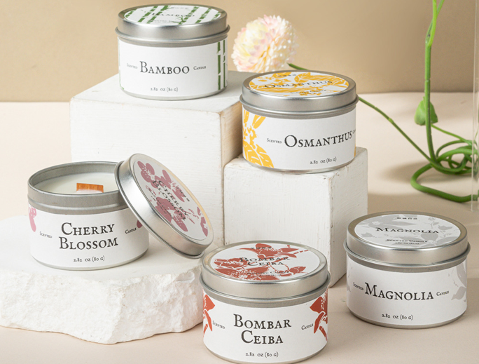 Premium ceramic candle vessels