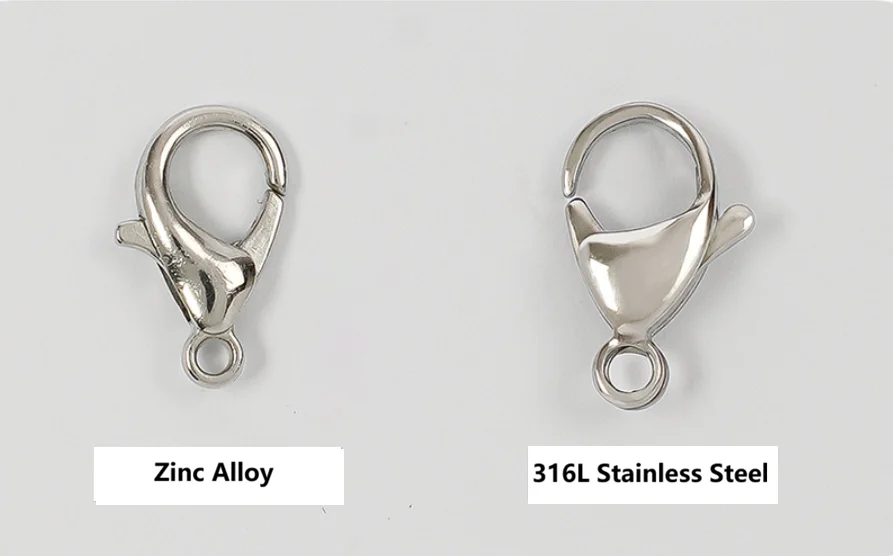 Lobster Clasp Comparison