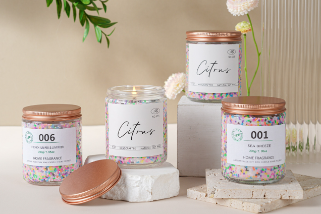 Soy Wax Pillar Candle