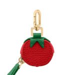Leather Fruit Key Cases | Cute Coin Purse Charms & Bag Pendants