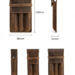 Wholesale Leather Pen Case Collection | Custom Artisanal Fountain Pen Pouches & Desk Accessories