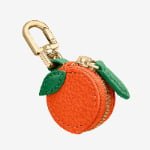 Leather Fruit Key Cases | Cute Coin Purse Charms & Bag Pendants