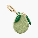 Leather Fruit Key Cases | Cute Coin Purse Charms & Bag Pendants