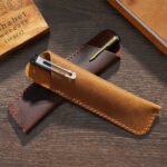 Wholesale Leather Pen Case Collection | Custom Artisanal Fountain Pen Pouches & Desk Accessories